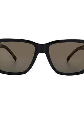 代购Hugo Boss男士太阳镜防紫外线全框灰色青铜镜片非偏光方形