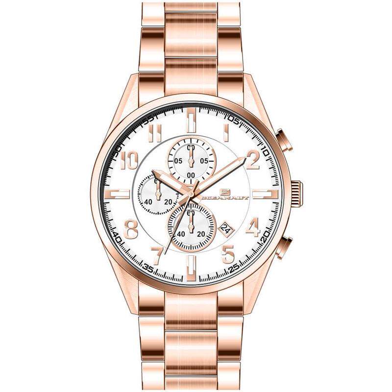 代购OCEANAUT男士腕表计时日期夜光测速钢带防水金属精钢商务