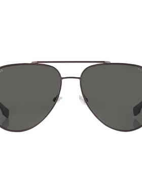 代购Hugo Boss男士太阳镜偏光防紫外线绿色镜片高清视野飞行员款