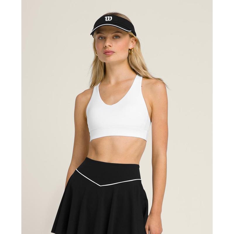 Wilson威尔胜女士运动内衣吸湿排汗支撑性强舒适贴身可拆卸杯垫