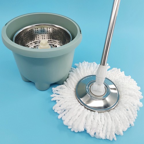 免手洗迷你旋转拖把桶铁猴子包邮