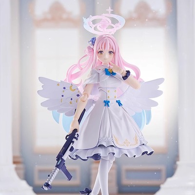 figma碧蓝档案圣园未花手办