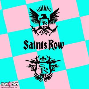 游戏饰界 黑道圣徒4Saints Row 4汽车电脑主机Switch镂空防水贴纸