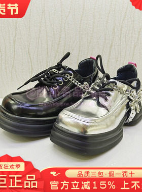 正品Kiss Kitty女鞋促销春季新款学院风英伦小皮鞋单鞋SA43149-36