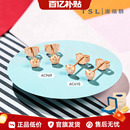 TSL谢瑞麟18K金耳钉爱心星星玫瑰金耳饰AC410 AC969