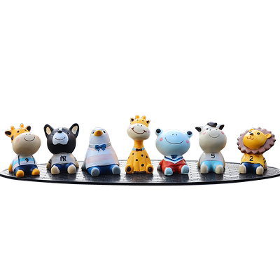 萌趣可爱汽车摆件装饰