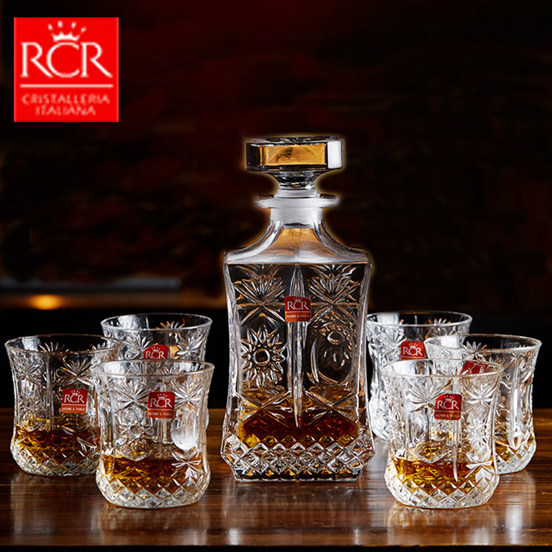rcr水晶玻璃酒具套装威士忌杯
