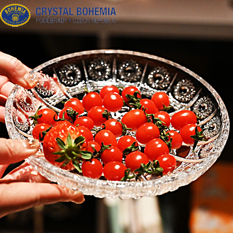 捷克进口小号果盘干果盘