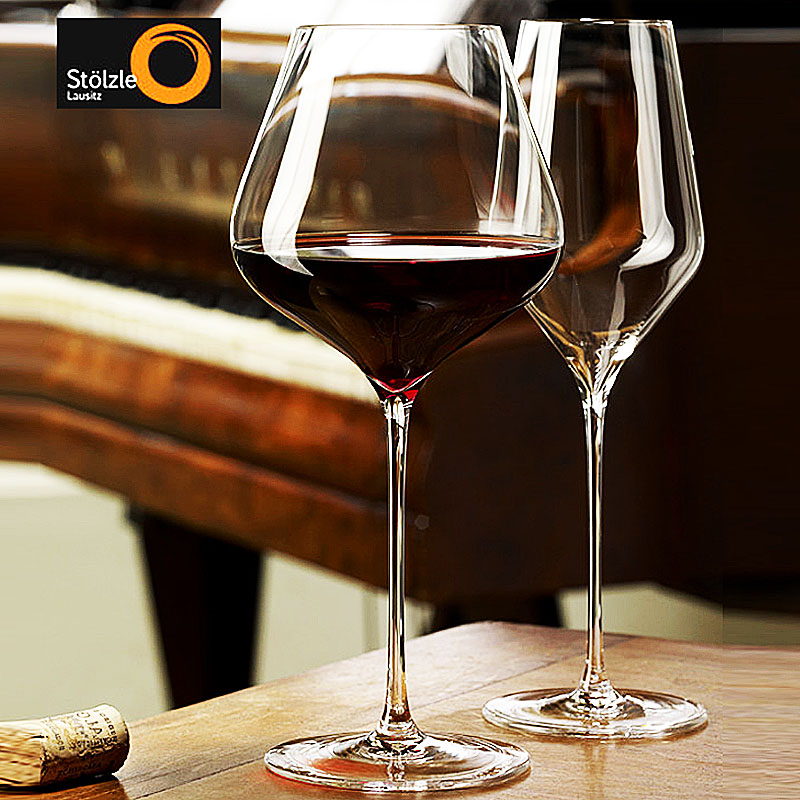 德国Stolzle水晶红白葡萄酒杯家用大号勃艮第杯香槟杯高脚杯酒具