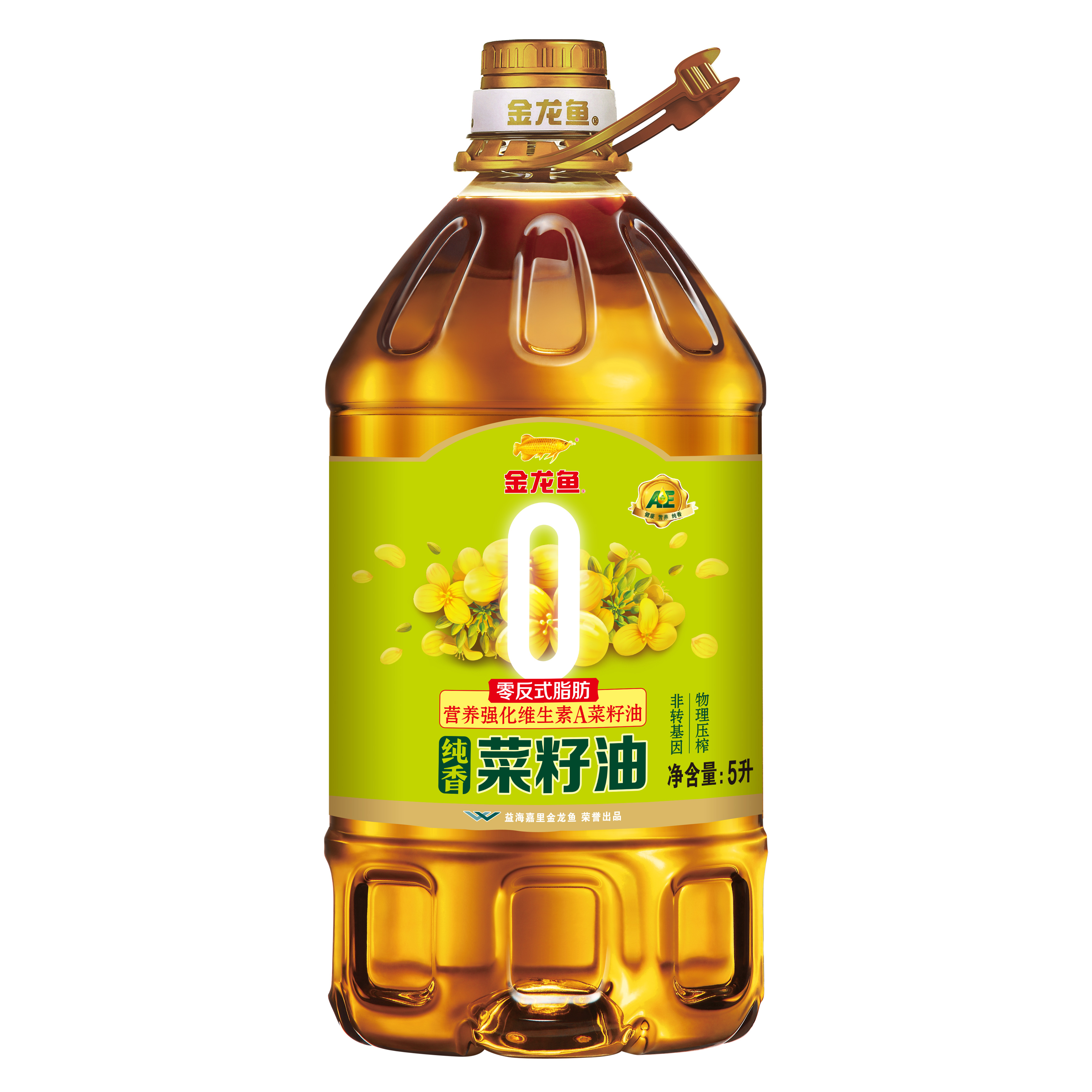 金龙鱼AE营养多纯香菜籽油5L