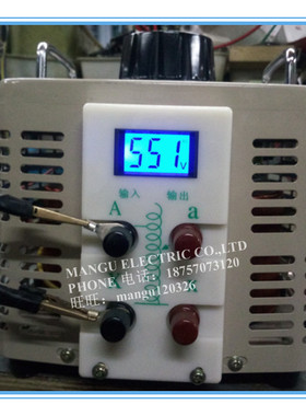 调压器单相0-550V可调变压器TDGC2-3KVA高压实验变频器维修3000W