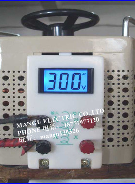 调压器3000W 3KW TDGC2J-3KVA单相300V可调Transtat Regulator220