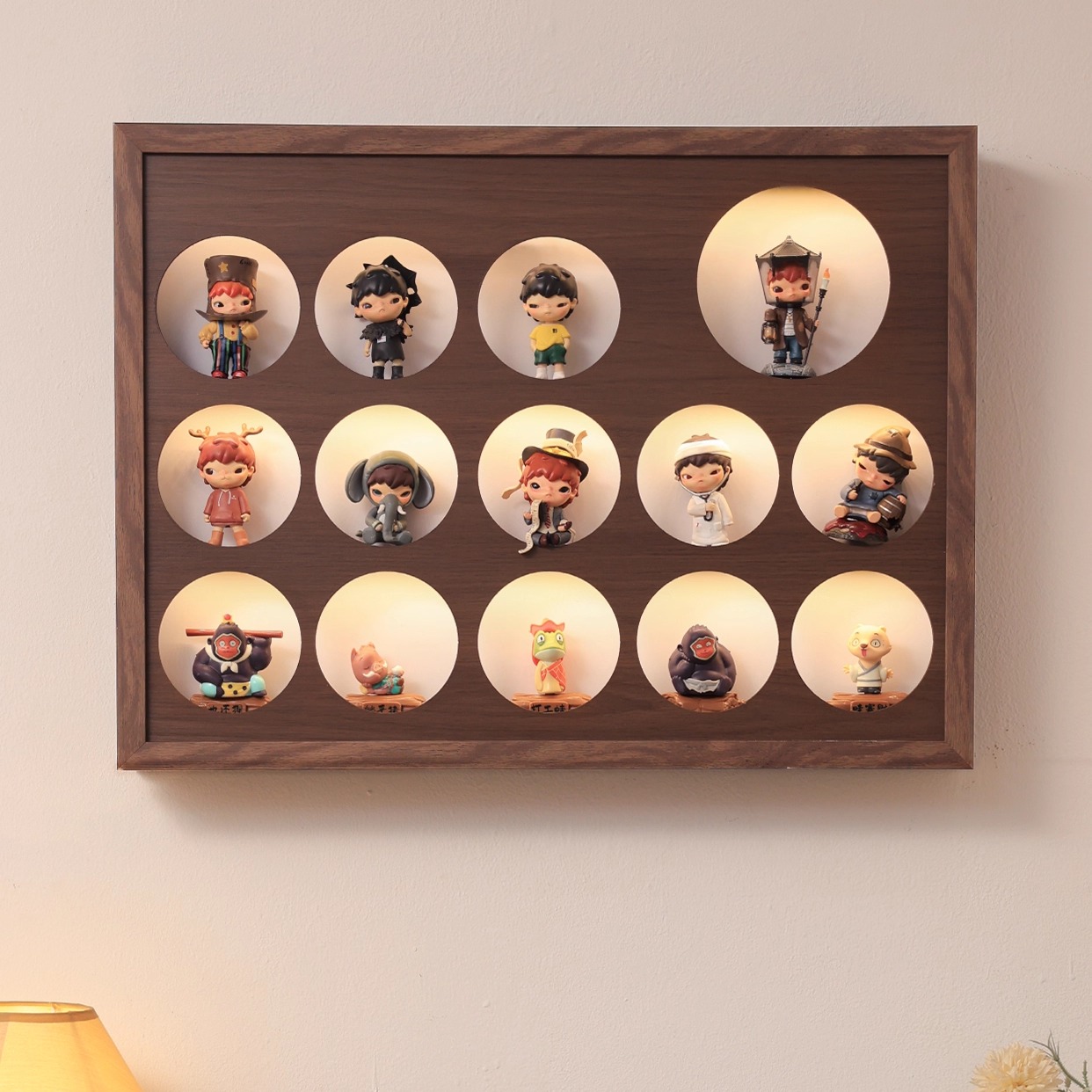 小野盲盒电表箱装饰画遮挡挂画