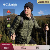 哥伦比亚男女无缝热压银点拒水650蓬鸭绒保暖羽绒服WE6610