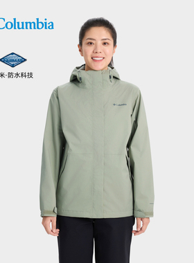 Columbia哥伦比亚户外26春夏新品女子防水冲锋衣运动外套XP5178