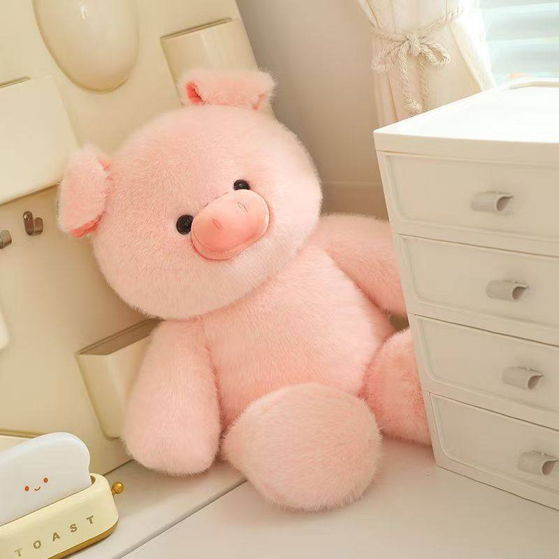 跑跑小猪毛绒玩具可爱香猪睡觉抱枕治愈系贪吃猪玩偶女友生日礼物,玩具/童车/益智/积木/模型,毛绒/玩偶/公仔/布艺类玩具,淘宝优惠券,粉丝福利购,淘宝优惠卷