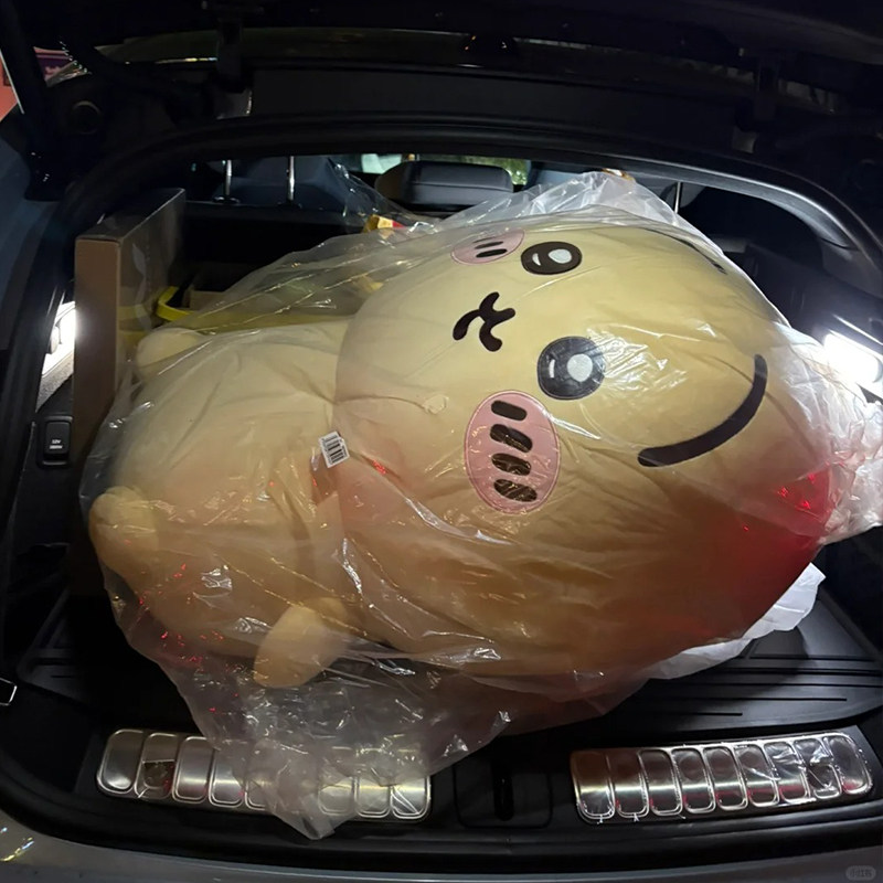 超大号chiikawa乌萨奇玩偶公仔吉伊卡哇小八车载副座娃娃生日礼物