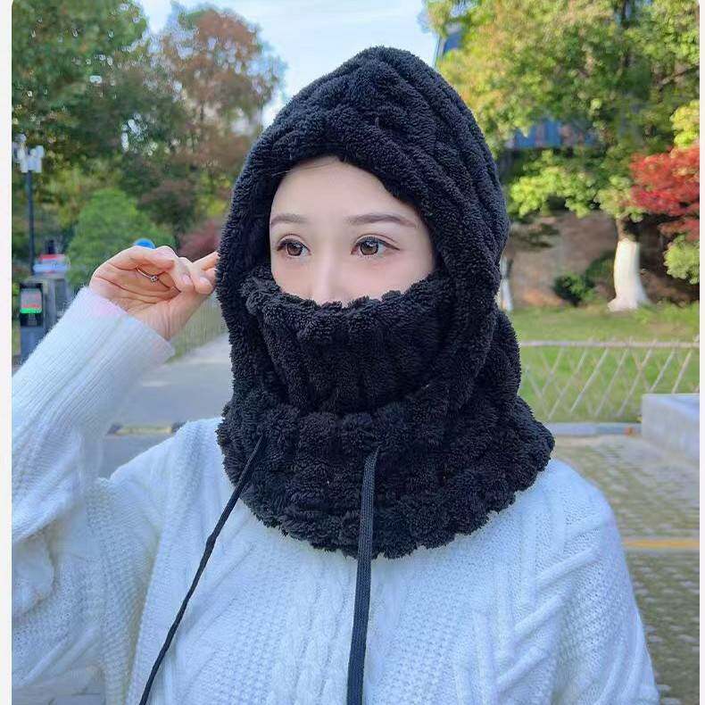 跨境新款雷锋帽子男女冬季护耳防风东北棉帽防寒面罩骑车保暖头套