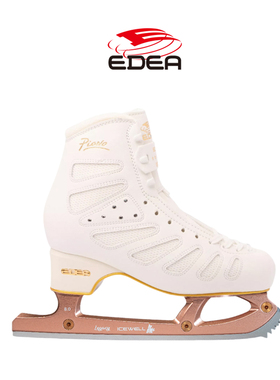Edea意大利Piano花样冰鞋儿童成人女初学溜冰鞋配中级铝合金彩刀