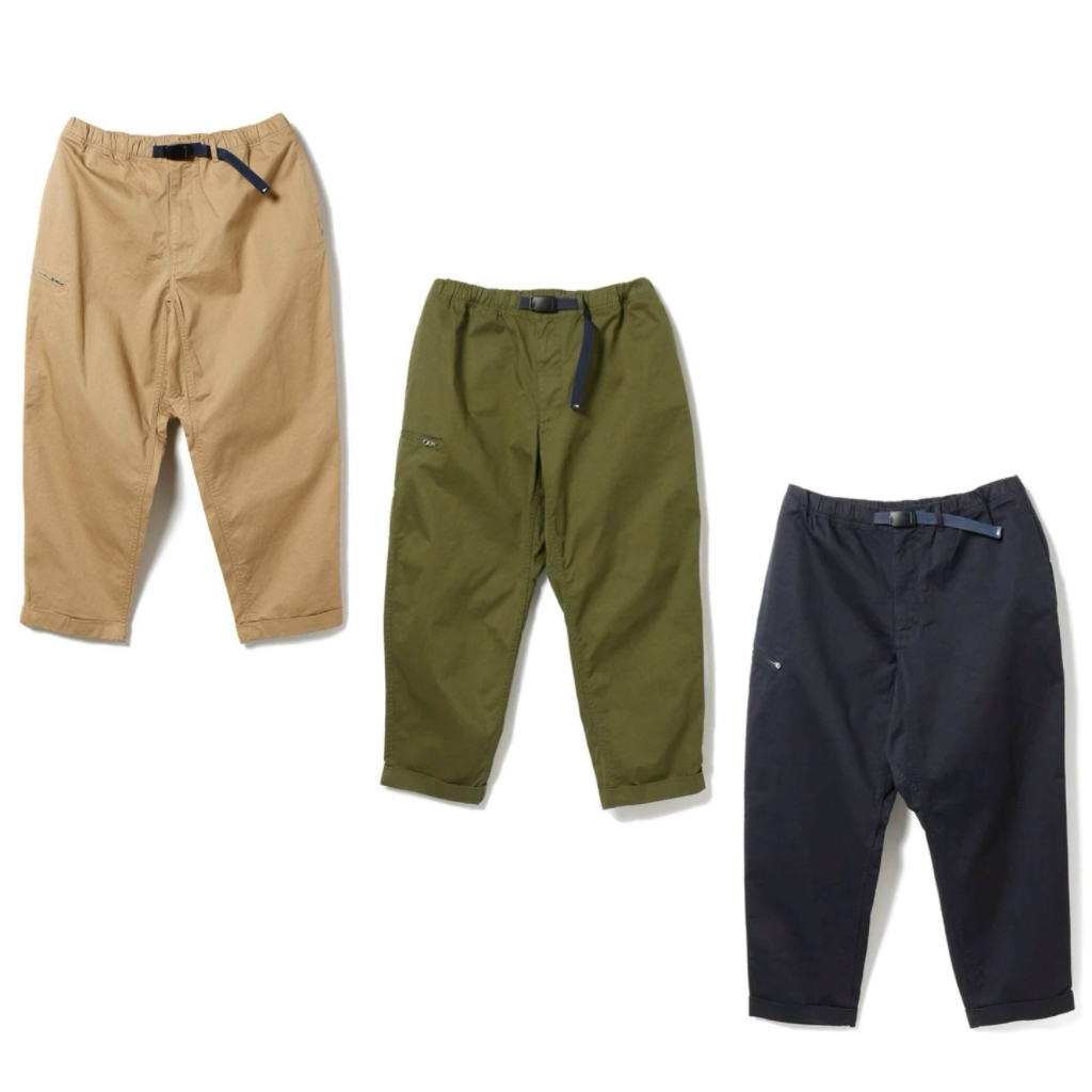 Pilgrim Surf+Supply Salathe Twill Climbing宽松休闲腰带锥形裤