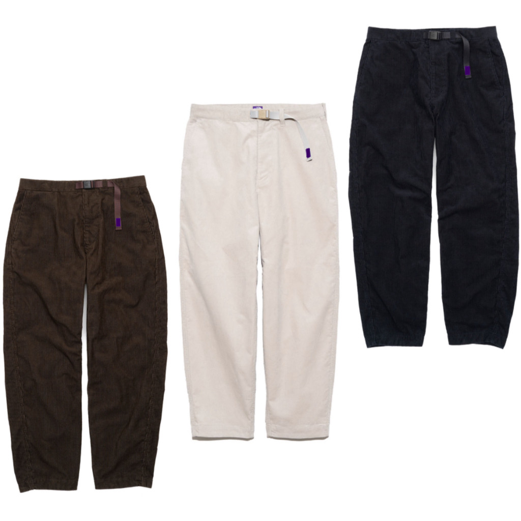 秋冬紫*标灯芯绒裤Wide Tapered Field Pants宽松微锥休闲裤
