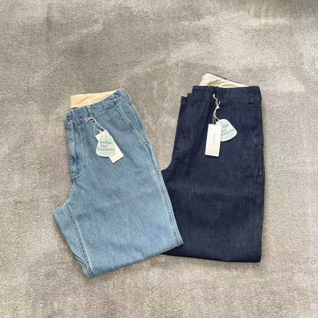 娜娜米卡 WIDE DENIM PANTS 316休闲宽松锥形水洗牛仔裤