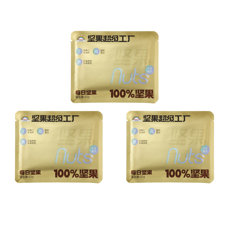 店播天虹牌每日纯坚果仁25g*3包