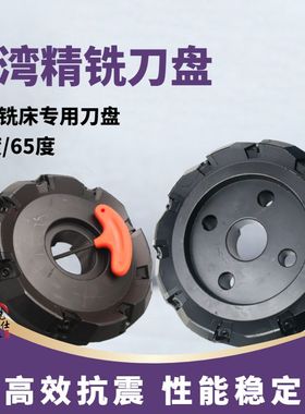 台湾精铣刀盘SEKN1203SPKN1504刀片正反刀盘配件45度65度面铣刀盘