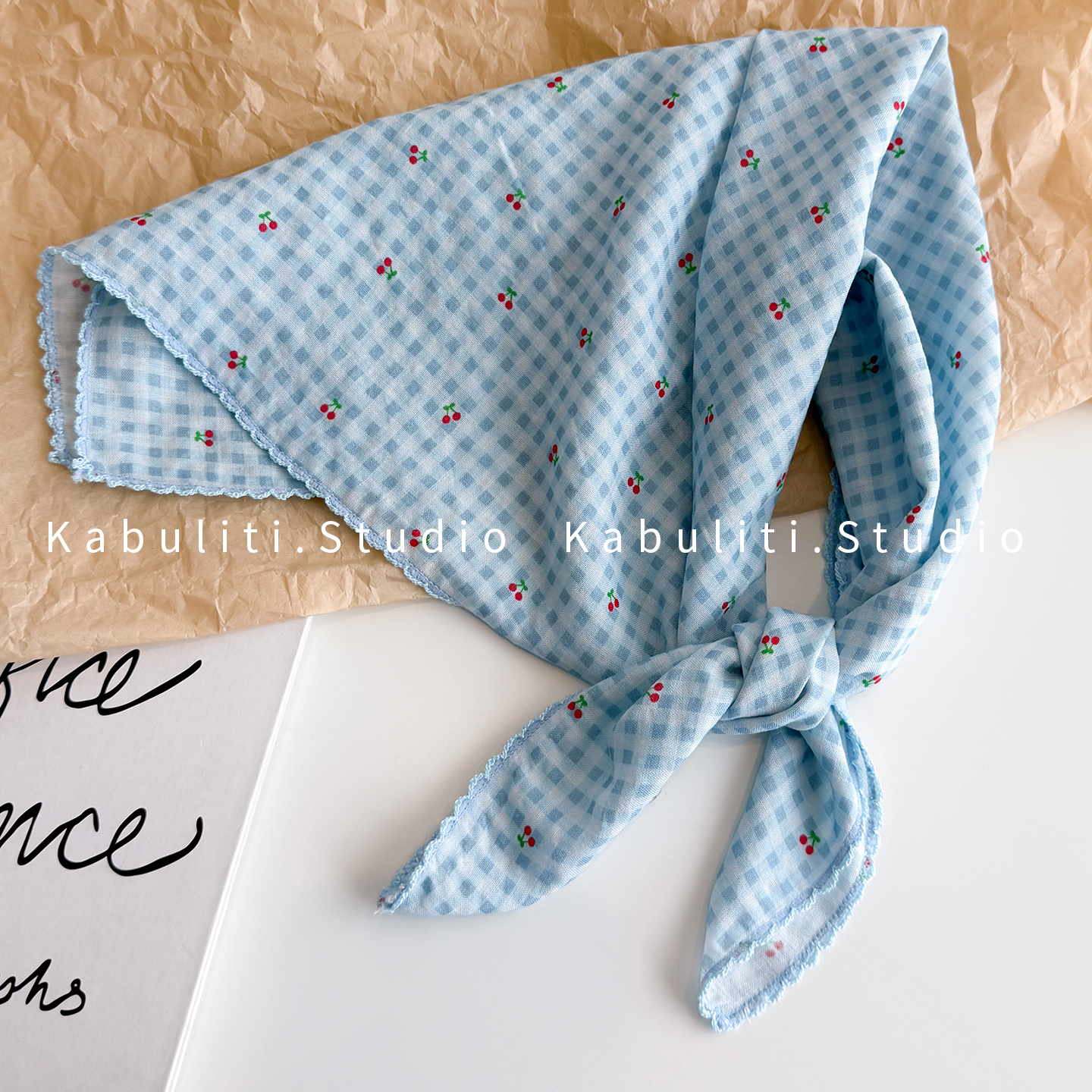 四方正方形春秋夏季领巾发带