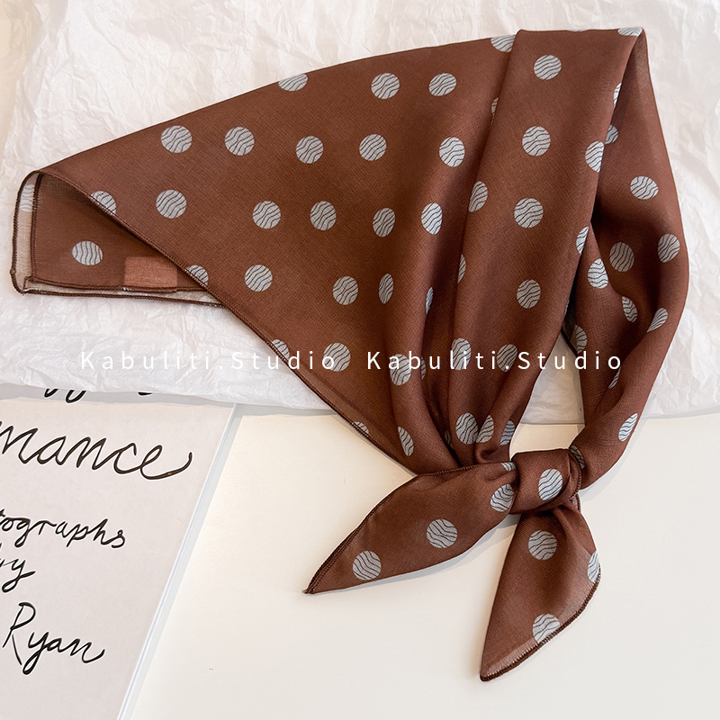 55X55发带领巾春秋夏季