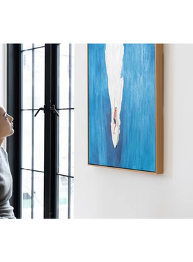 若奈挂画 Golsa ITALY / 3D立体手绘《飞驰 》厚彩浮雕肌理油画