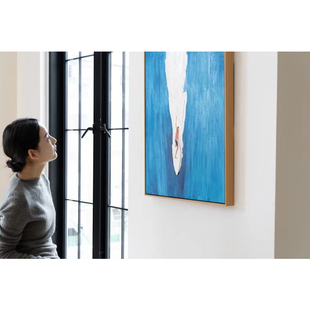 飞驰 若奈挂画 3D立体手绘 ITALY 厚彩浮雕肌理油画 Golsa