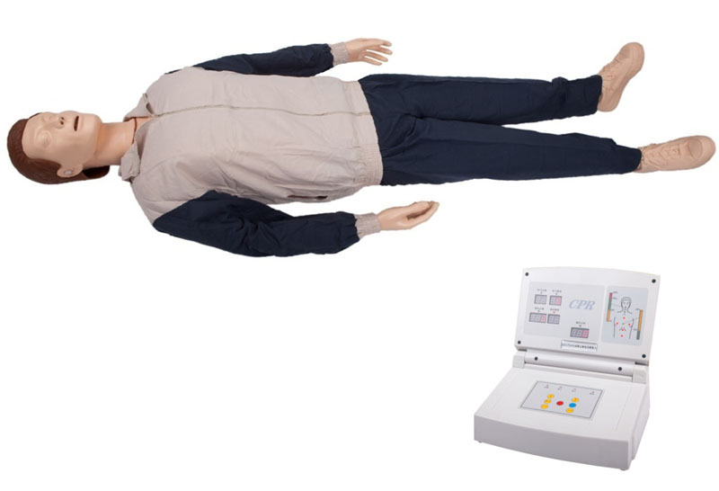 高级自动电脑心肺复苏模拟人CPR300S 成绩打印考核急救假人