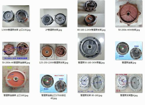 ISG管道泵离心泵链接泵盖支架