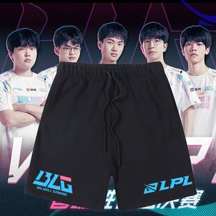 ON短裤 BLG战队msi2024队服LPL春夏季 赛周边BIN同款 左手ELK 男潮牌