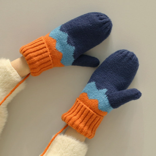 原创加绒加厚，保暖可爱，有挂绳