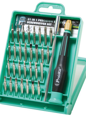 Prokits/宝工 SD-9802 精密多功能起子套装31合1电脑手机螺丝刀组