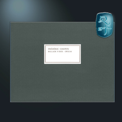 肖邦F大调叙事曲op38影印版