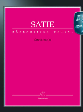 骑熊士原版 萨蒂 玄秘曲 钢琴独奏 Satie Erik Gnossiennes BA10807