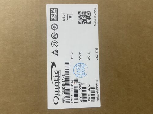 全新原装 QN8035 QN8035-SANE 丝印8035 MSOP10 贴片
