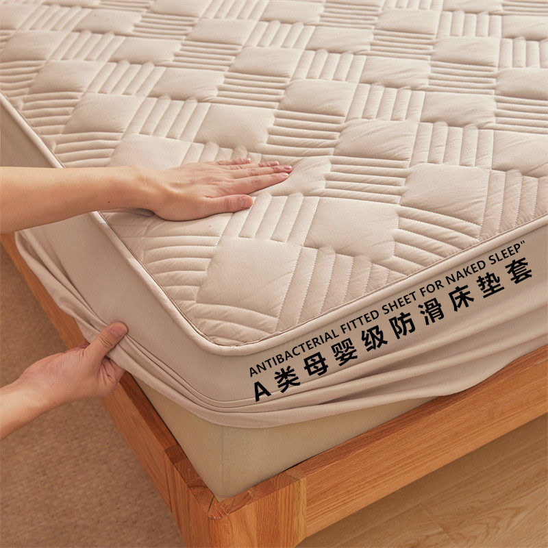 A类纯棉大豆夹棉床笠全棉四季通用床垫保护罩防尘床罩全包床垫套