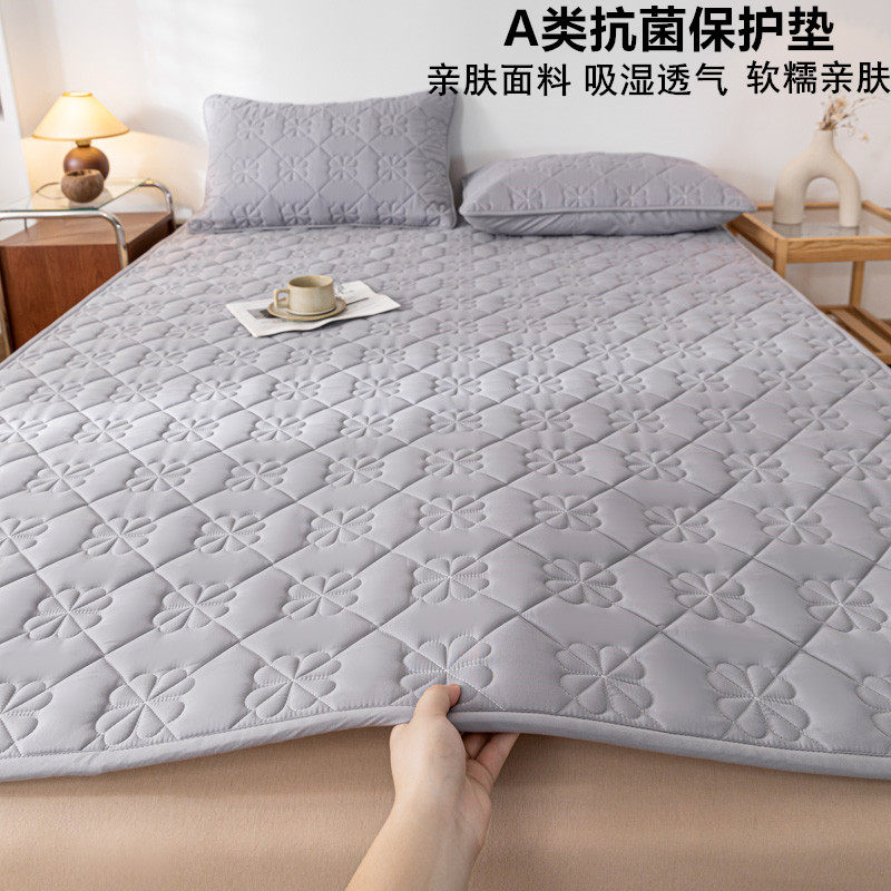 A类床垫大豆抗菌软垫薄款防滑垫褥家用床褥子单人宿舍保护垫被铺