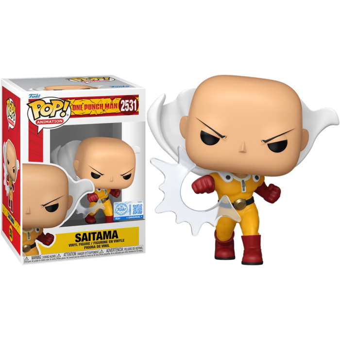 thumbnail for FUNKO POP One Punch Man Saitama Limited Edition SAITAMA Official Figure Comes with a Thickened Protective Case