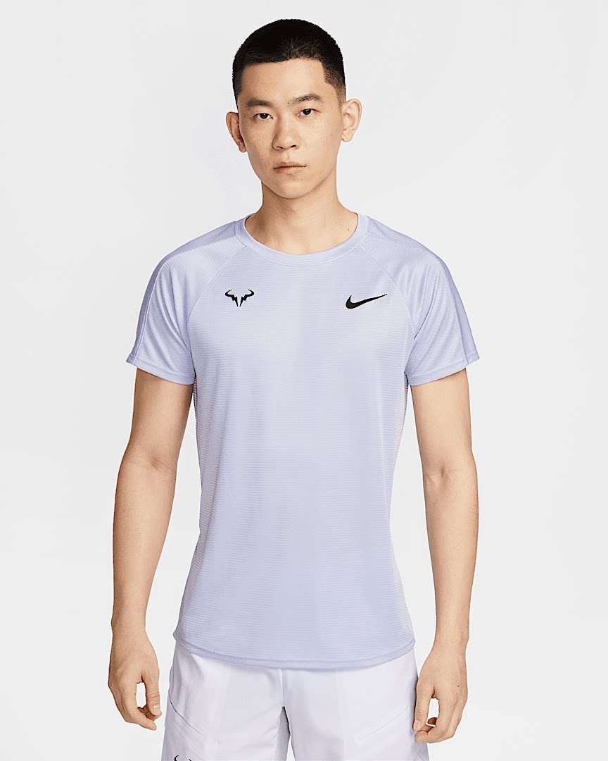Nike/耐克 纳达尔 速干透气男网球训练比赛运动短袖T恤DV2888