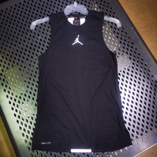 Nike耐克男JORDAN篮球训练休闲速干修身无袖运动T恤AJ背心892072
