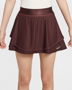 NIKE耐克网球裙女裙子夏季速干百搭透气高腰拼接短裙运动裙HJ8985