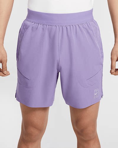 Nike耐克男子夏季休闲运动训练经典网球透气速干梭织短裤FZ6914