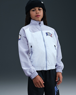 J运动休闲防风夹克外套IF0602 耐克大童K WOVEN II0471 NSW