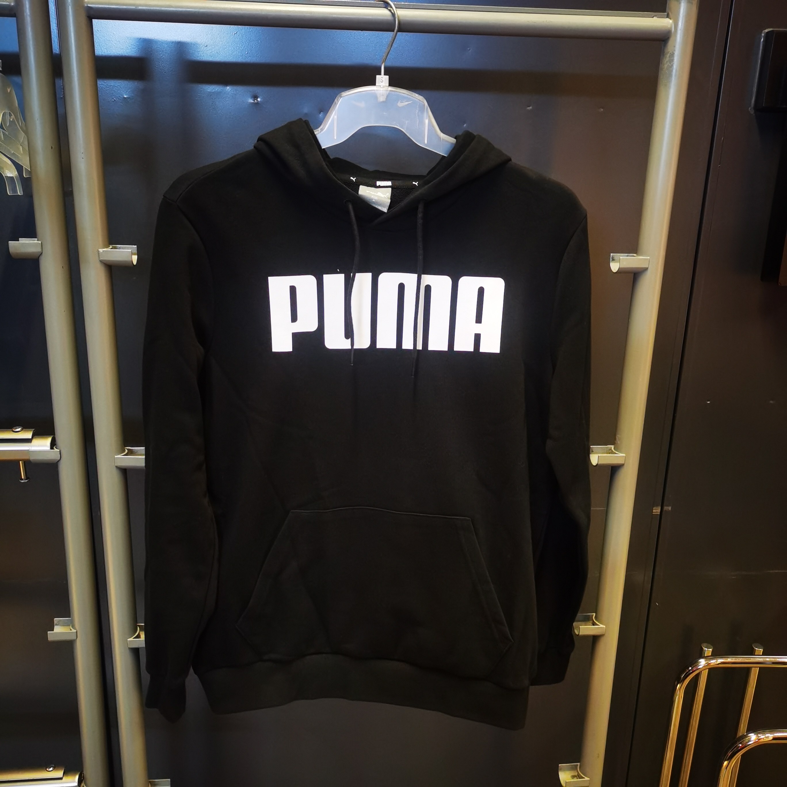 PUMA彪马春季男子运动休闲印花针织连帽卫衣ESS HOODY TR  671261
