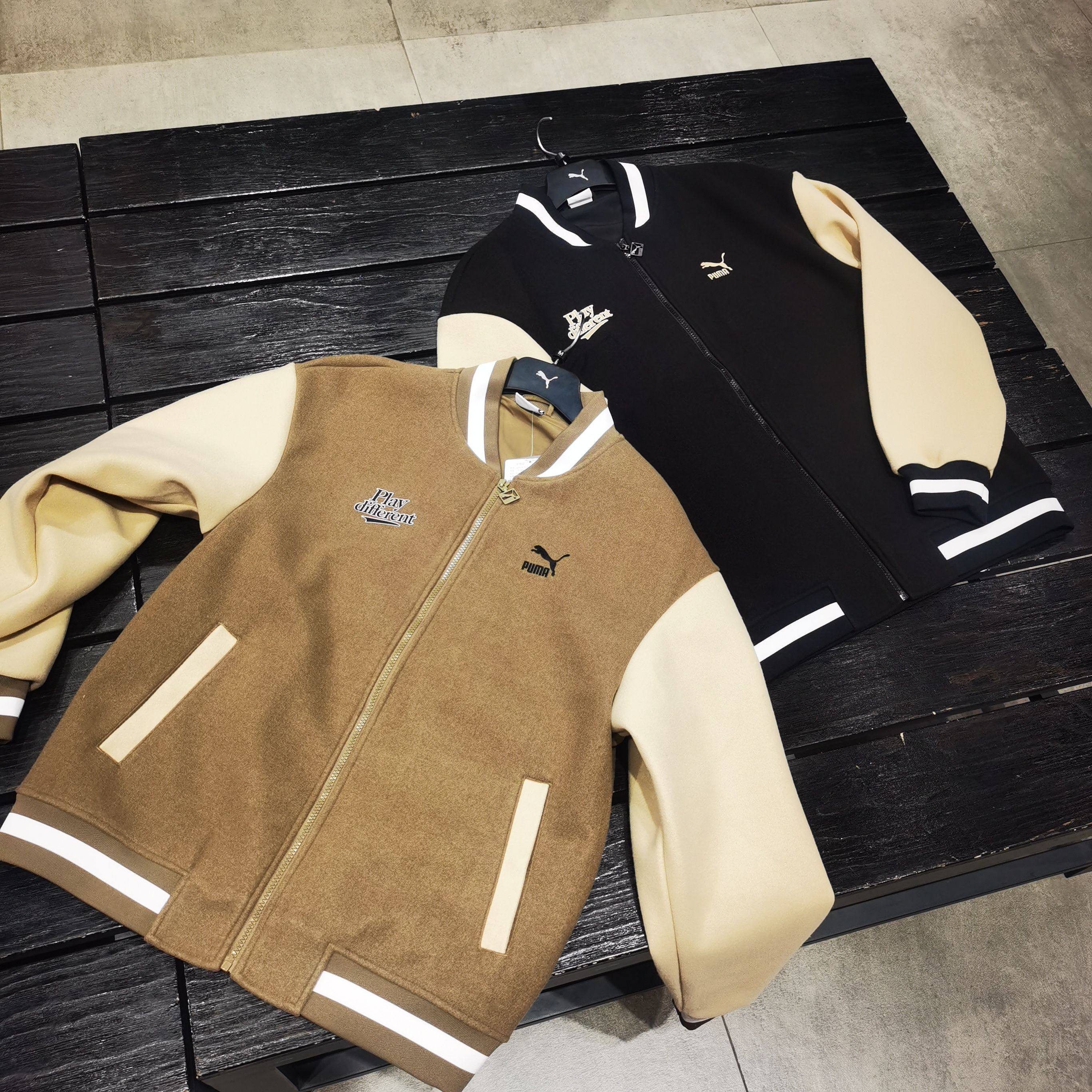 Puma彪马 秋冬新款男女同款休闲拼接棒球服运动外套保暖 625518
